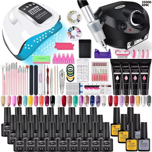 Kit unghie acrilico - unghie, poly