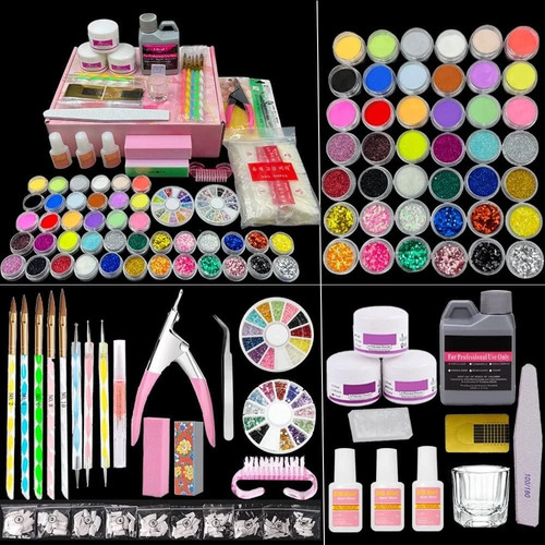 Kit unghie acrilico set - unghie,