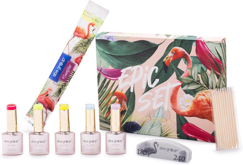 Neon nails kit - neon,