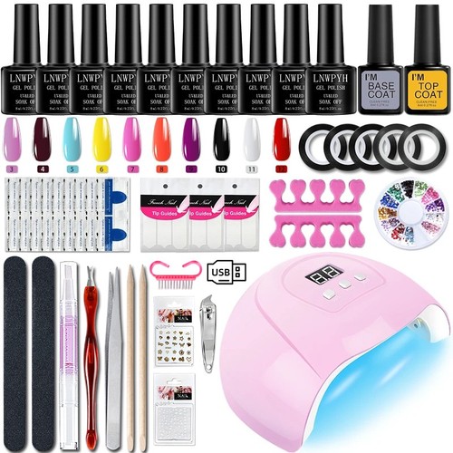Kit smalto gel lampada - kit, unghie