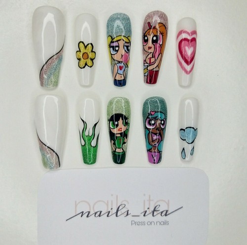 Press nails custom unghie - nails,