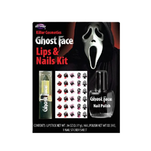 Kit labbra unghie ghostface - labbra,