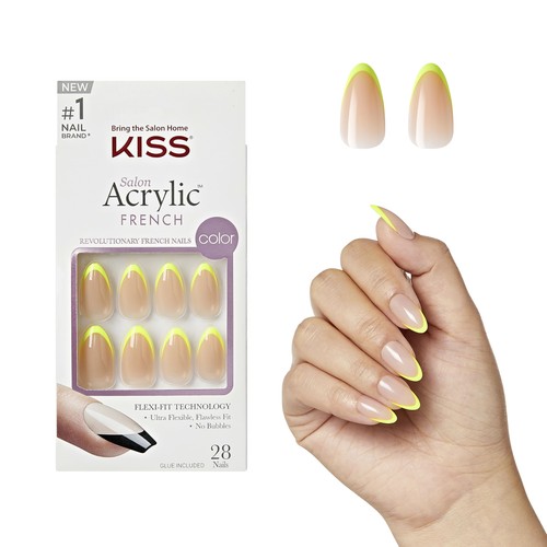 Acrylic nude french - nude,