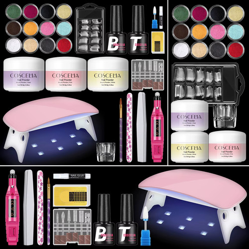 Kit unghie acrilico con - unghie,
