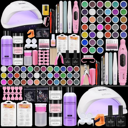 Kit unghie acrilico con - unghie,