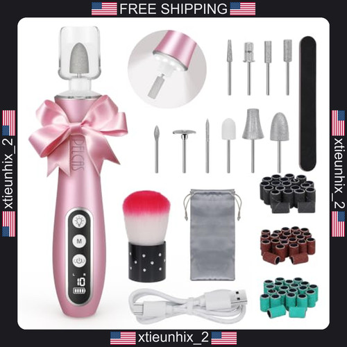 Kit lima unghie elettrica con - lima,