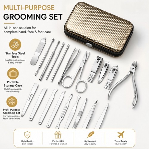 Confezione kit manicure - 19,